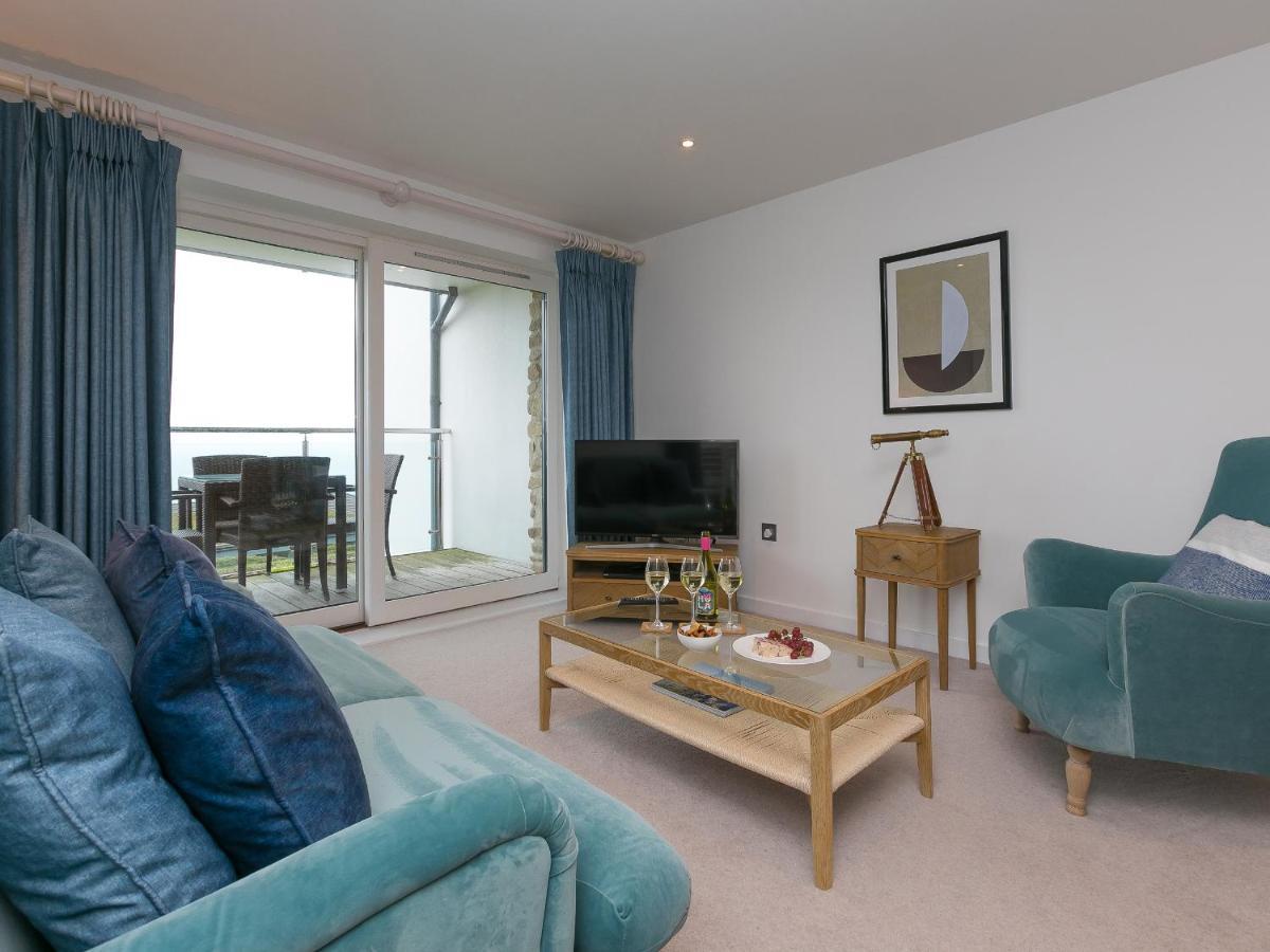 Ferienwohnung Far Cliffs St Ives Exterior foto